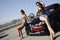 Alfa Romeo 147 Mimix tuning e le ragazze del Donne e Motori Show 2012 di Binetto