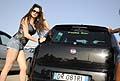 Donne Motori con Maddalena e la Grande Fiat Punto versione tuning al Donne Motori Show 2012