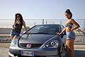 Honda tuning girls con Alessia e Maddalena al Donne e Motori 2012