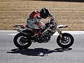 Moto Honda Colucci Domenico in pista in pista allAutodromo del Levante edizione 2012