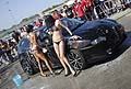 Alta Romeo 147 tuning Mimix al Sexy Car Wash al Donne e Motori Show edizione 2012