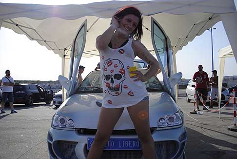 Donne e Motori - Donne & Motori Show sexy girl allAutodromo di Binetto 2012, Auto tuning Spirito Libero