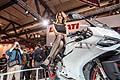 Moto Ducati 899 Panigale e beautiful girl allEicma 2013 di Milano