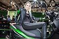 Primo scooter Kawasaki j300 e hostess allEicma 2013