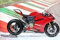 Ducati Corse Panigale R anteriore al Salone Internazione del Motociclo Eicma 2014