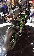 Nuova moto Kawasaki Ninja H2R allEicma 2014 di Milano