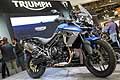 Triumph Tiger 800 XRx stadale allEICMA 2014 il Salone del Motociclo di Milano