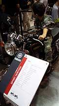 Yamaha SR400 Sport Heritage al Salone di Milano Eicma 2014