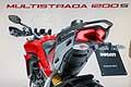 Ducati Multistrada 1200 S dettaglio posteriore al Salone del Motociclo Eicma 2014 di Milano