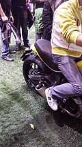Moto Scrambler Ducati atmosfere Eicma 2014