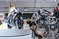 Bike Yamaha R1M e dettaglio motore allEICMA 2014 il Salone del Motociclo di Milano