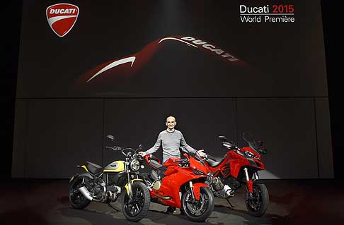 Ducati - Ducati 2015 World Premiere Amministratore Delegato Domenicali