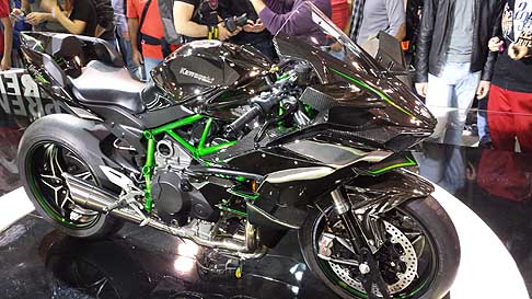 Kawasaki - Kawasaki Ninja H2R MY 2015 presentata allEicma 2014
