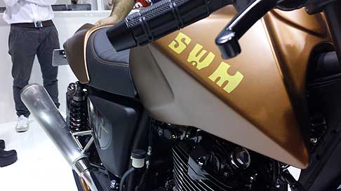 SWM - SWM Gran Milano 440 Special con la verniciatura speciale sui toni del bronzo opaco