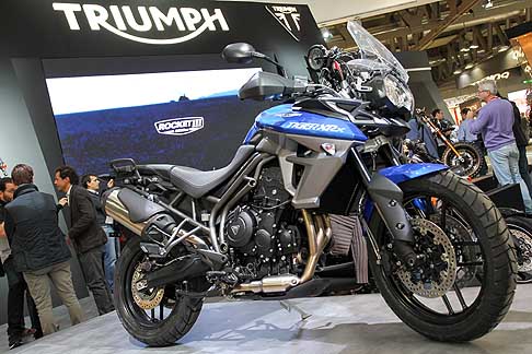 Eicma 2014 - La Triumph Tiger 800 XRx pi adatta alla strada