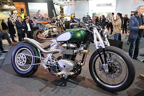 Eicma 2014 - Moto vintage Triumph Eicma 2014