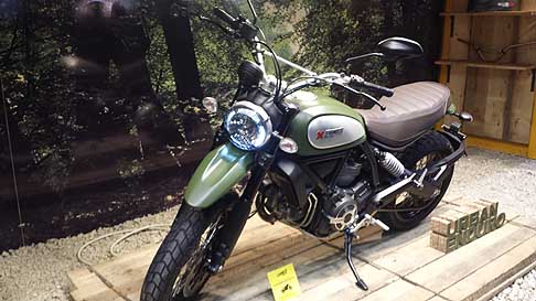 Ducati - Ducati Scrambler Urban Enduro si presenta con la colorazione Wild Green ed  adatta per chi ama lo stile enduro