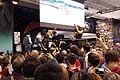 Calda atmosfera Eicma 2015 con il campione di motocross Tony Cairoli allEicma 2015 di Milano