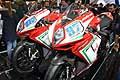 Bike MV Agusta Reparto Corse dei centauri Zanetti e Cluzel allEicma di Milano 2015