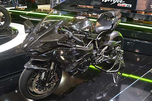 Eicma 2015 - Kawasaki Ninja H2R all´Eicma 2015