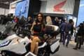 Sexy girls e Scooterone Honda all´Eicma 2021 di Milano al Salone del Motociclo