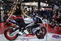 Bike Aprilia RS 660 Limited Editon speciale con livrea a stelle estrisce allEicma 2021 presso Fiera RHO di Milano