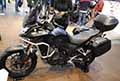 Bike Honda 500X nera esposta all´Eicma 2021 di Milano
