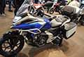 Bike Honda NC750X DC Travel con motore bicilindrico parallelo allEicma 2021