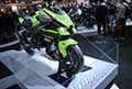 Bike Kawasaki ZX 10R Ninja esposta al Salone del Motociclo 2021 di Milano presso Fiera Rho