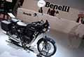 Brand Benelli e motorbike Benelli Imperiale all'Eicma 2021 di Milano il Salone Internazionale del Motociclo