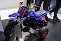 Mini moto Yamaha PW50 tre ruote per piccini al Salone del Motociclo Eicma 2021 a Fiera Rho di Milano