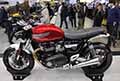 Moto Triumph Speed Twin che unisce un Modern Classic e una Roadster Sportiva allEicma 2021 di Milano