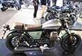 Moto Guzzi V9 Bobber esposta allEicma 2021 di Milano presso RHO Fiere