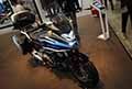 Moto Honda NC750X DCT Travel al Salone del motociclo Eicma 2021 di Milano