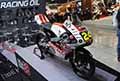 Moto Honda Squadra Corse in ricordo di Sic 58 di Marco Simoncelli all´Eicma 2021 di Milano il Salone Internazionale del Motociclo