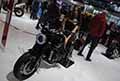 Moto Morini 1200cc made in Italy esposta in bella mostra al Salone del motociclo Eicma 2021 di Milano
