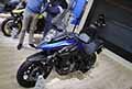 Moto Suzuki V Strom Sport Adventure Tourer esposta all'Eicma 2021 di Milano il Salone del Motociclo