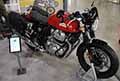 Motocicletta Royal Enfield Continental GT red esposta allEicma 2021 di Milano Rho Fiera il Salone del motociclo