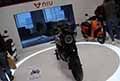 Niu RQi moto elettrica con batterie Niu Energy Litio e scooter Niu MQi GT Evo esposte all´Eicma 2021 di Milano al Salone del Motociclo a Fiera Rho