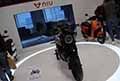 Niu RQi moto elettrica con batterie Niu Energy Litio e scooter Niu MQi GT Evo esposte allEicma 2021 di Milano al Salone del Motociclo a Fiera Rho