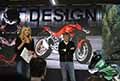 Press day Moto Guzzi V100 Mandello a destra Marco Lambri responsabile centro stile Moto Guzzi al Eicma 2021 il Salone del motociclo di Milano esposizione internazionale