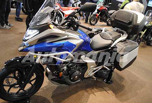 Honda - Bike Honda NC750X DC Travel con motore bicilindrico parallelo allEicma 2021