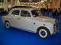 Lancia Appia II^ Serie  datata 1959 profilo laterale auto classica alla Fiera del Levante di Bari