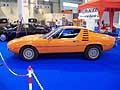 Alfa Romeo Montreal (1972) auto storica profilo laterale alla Fiera del Levante di Bari