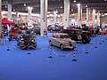 Panoramica esposizione auto storiche di Aste Bilancieri Automotoclub di Bitonto allExpolevante di Bari