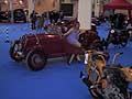 Fiat Balilla 508 CS old cars e fotomodella retro allExpolevante di Bari 2009