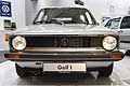 Volkswagen Golf I generazione nel 1974 esposta alla Fiera di Padova 2014 per festegiare i 40 anni