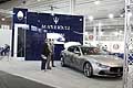 Panoramica padiglione Maserati a Auto e Moto dEpoca 2014 alla Fiera di Padova