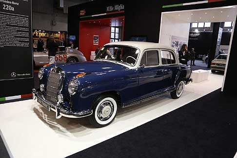 Mercedes - Auto Storica Mercedes 220A Ponton alla Fiera di Padova 2014