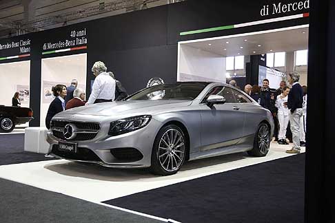 Mercedes - Nuova Mercedes-Benz S 500 Coupè alla Fiera di Padova 2014